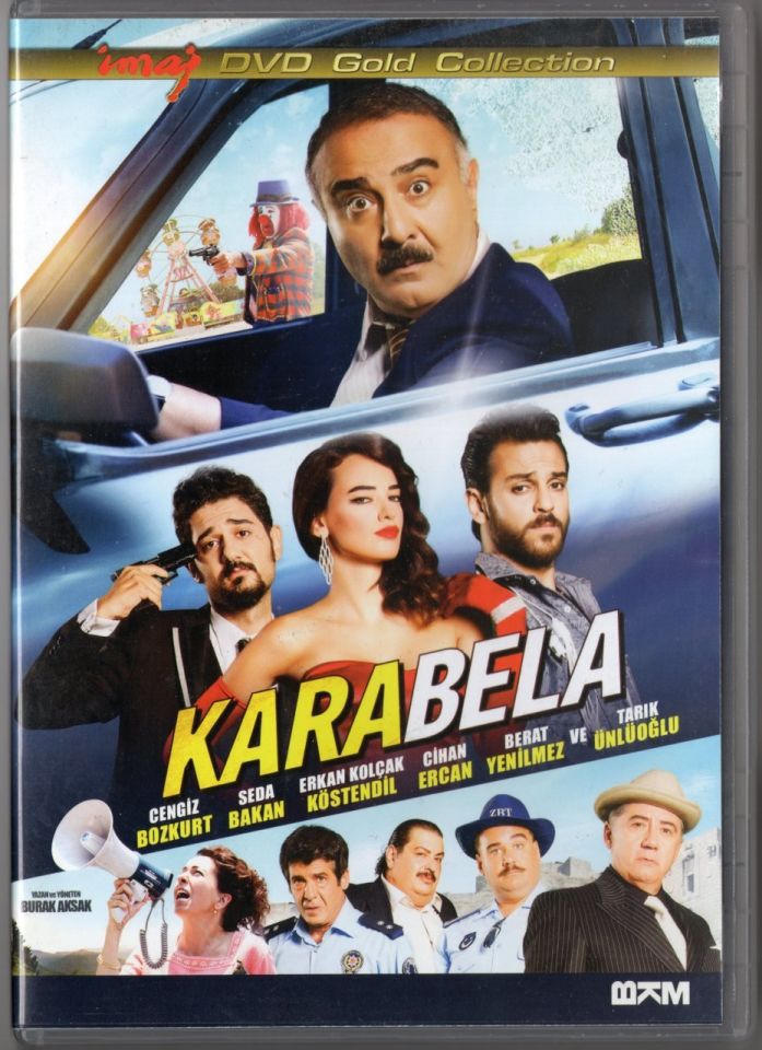 KARA BELA - CENGİZ BOZKURT - SEDA BAKAN - BURAK AKSAK - DVD 2.EL