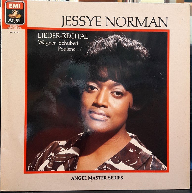 JESSYE NORMAN - LIEDER-RECITAL WAGNER, SCHUBERT, POULENC (1970) - PLAK 2.EL