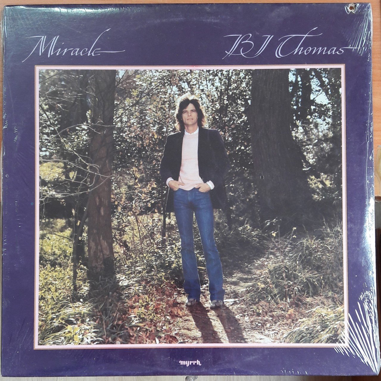 BJ THOMAS - MIRACLE (1982) - DÖNEM BASKISI PLAK SIFIR