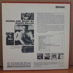 ROGER MILLER - WORDS AND MUSIC - LP 2.EL PLAK