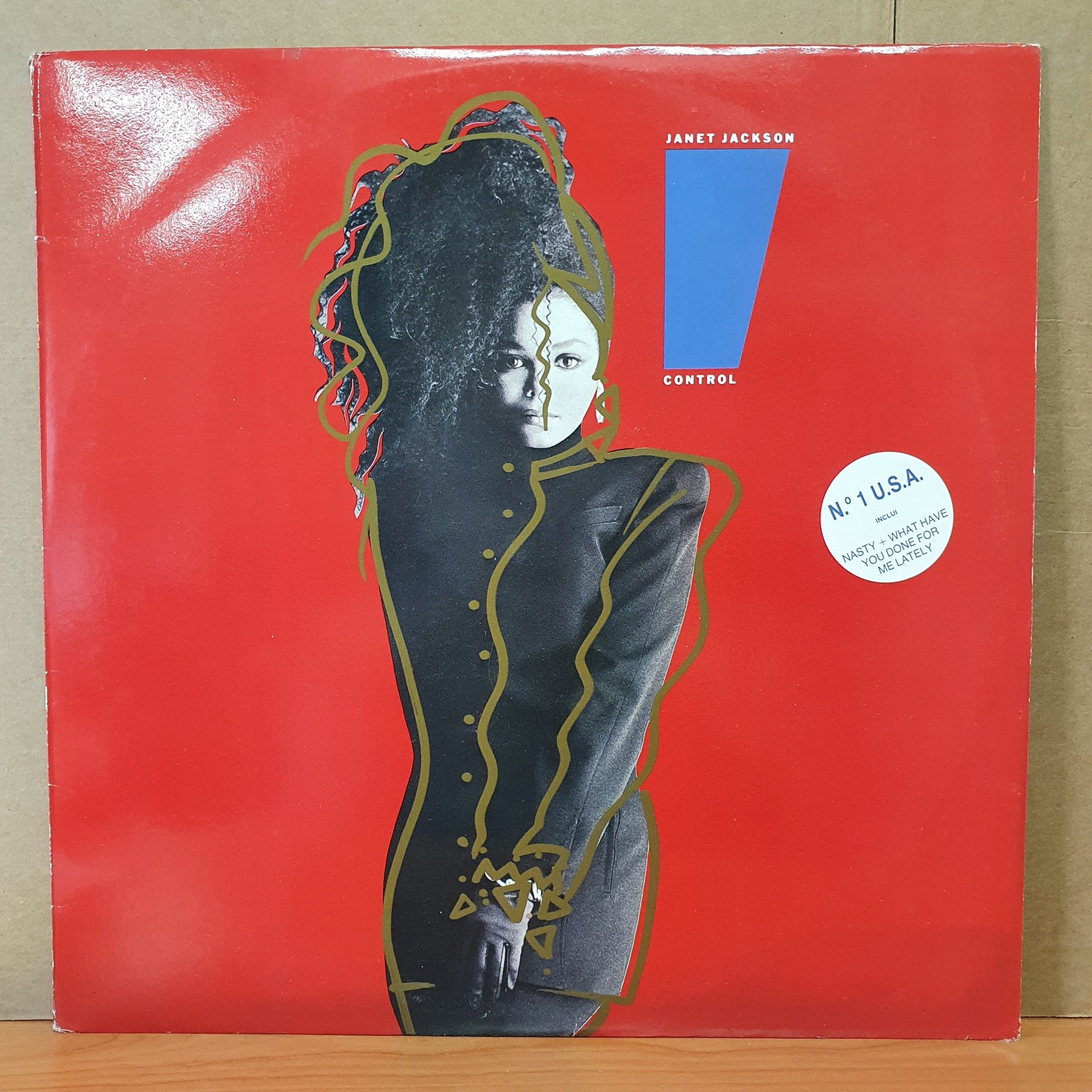 JANET JACKSON - CONTROL (1986) - LP 2.EL PLAK