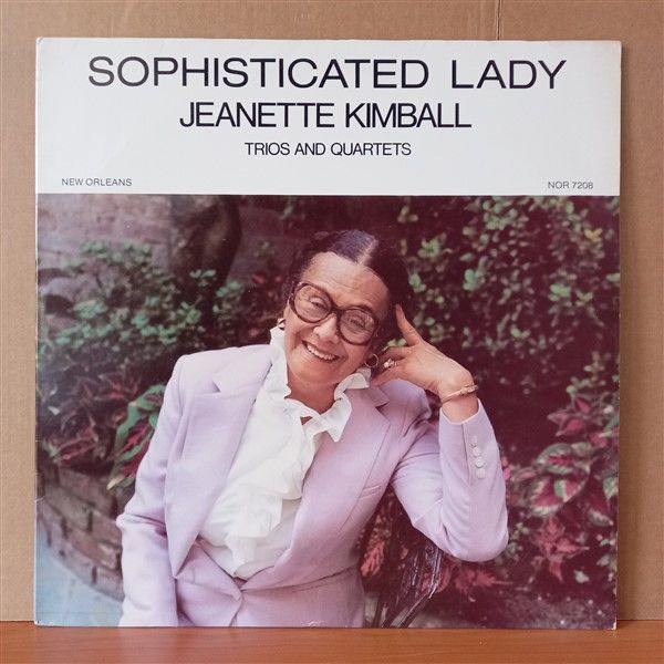 JEANETTE KIMBALL – SOPHISTICATED LADY (1981) - LP 2.EL PLAK