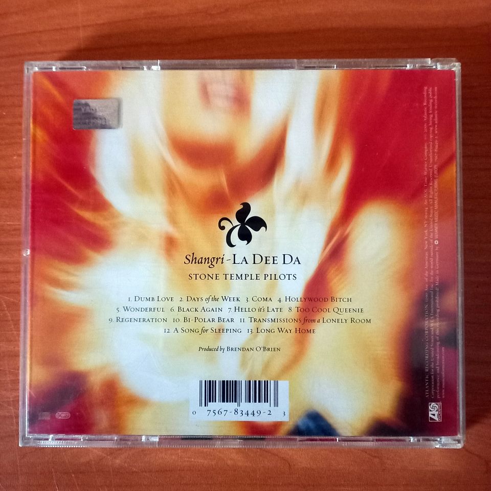 STONE TEMPLE PILOTS – SHANGRI-LA DEE DA (2001) - CD 2.EL
