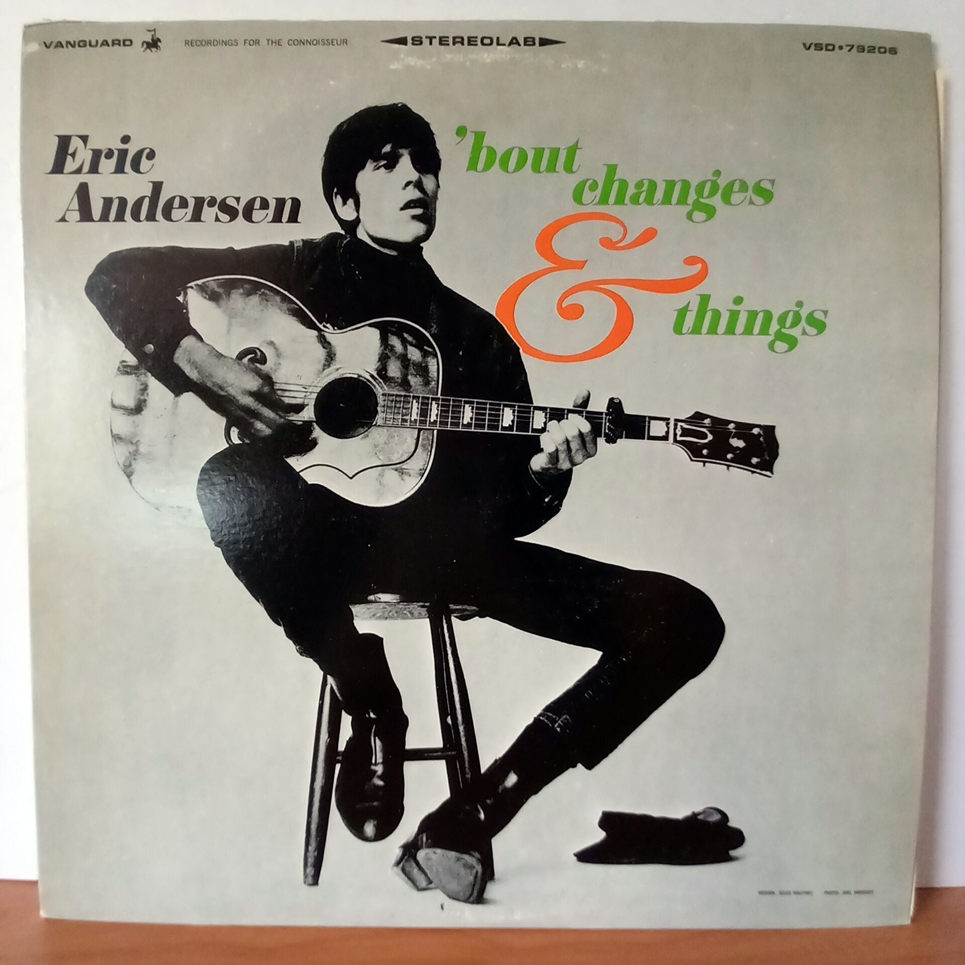 ERIC ANDERSEN – \'BOUT CHANGES & THINGS (1966) - LP 2.EL PLAK