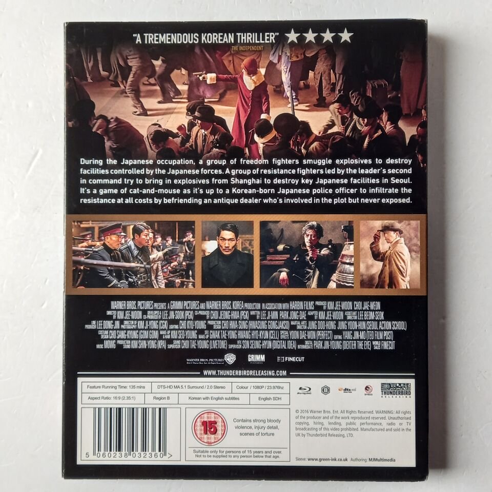 THE AGE OF SHADOWS - KIM JEE WOON - BLU-RAY 2.EL