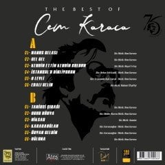 CEM KARACA - THE BEST OF - LP 2022 BASIM SIFIR PLAK