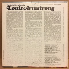 LOUIS ARMSTRONG - DEFINITIVE ALBUM (1970) - LP 2.EL PLAK