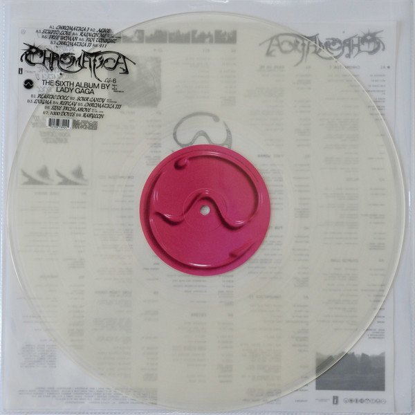 LADY GAGA - CHROMATICA (2020) - LP MILKY CLEAR EDITION SIFIR PLAK