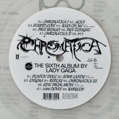 LADY GAGA - CHROMATICA (2020) - LP MILKY CLEAR EDITION SIFIR PLAK