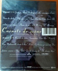 PATRICIA KAAS - CARNETS DE SCENE DOUBLE CASSETTE MADE IN TURKEY ''NEW''