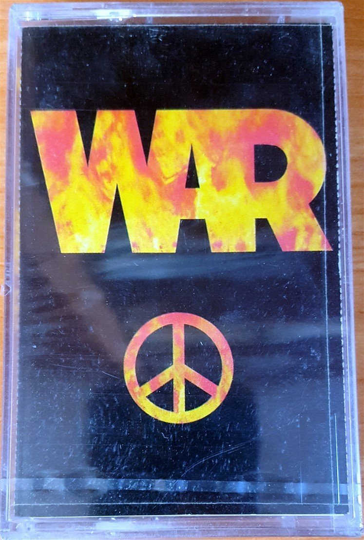 WAR - PEACE SIGN (1995) RAKS CASSETTE MADE IN TURKEY ''NEW''