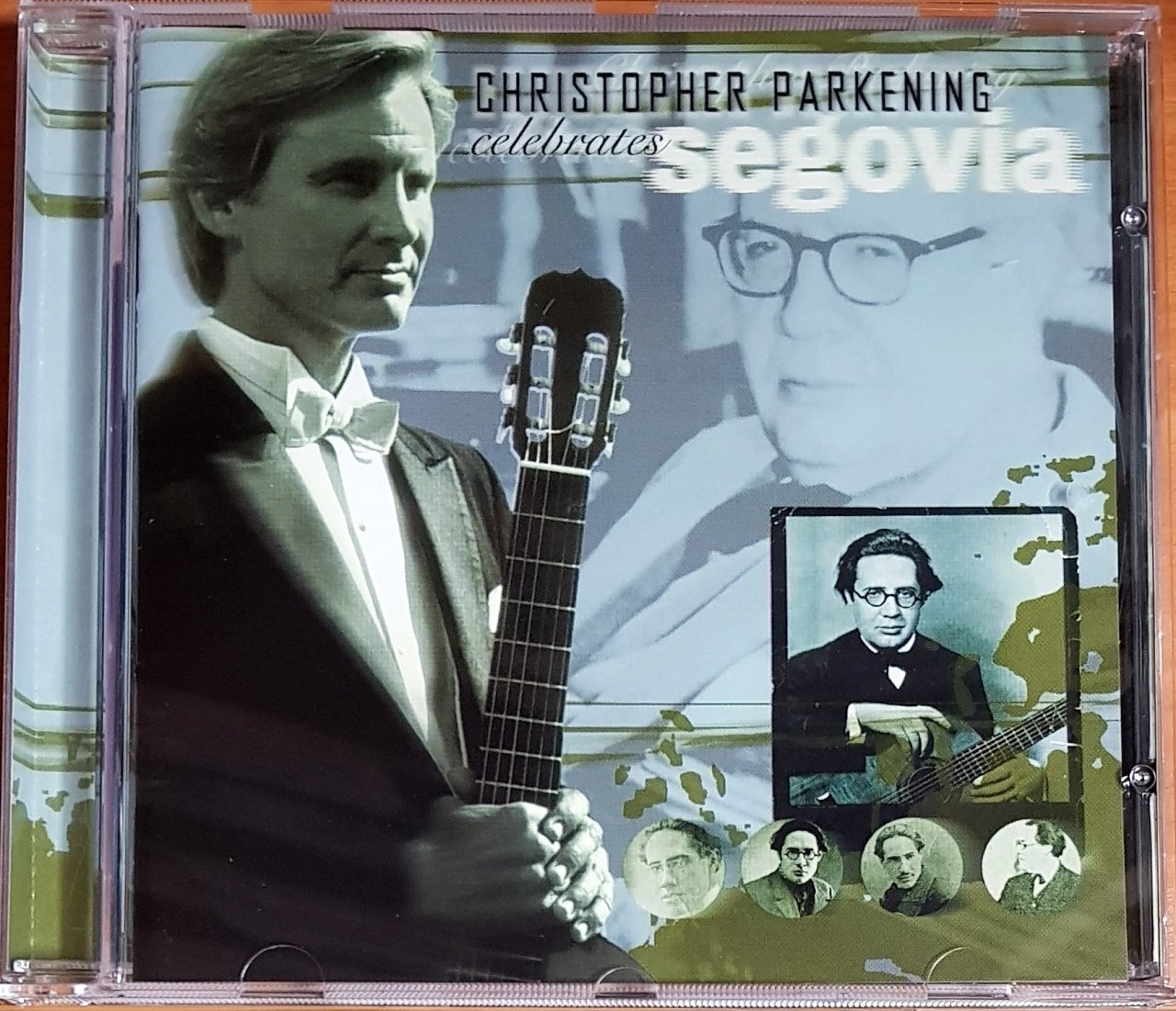 CHRISTOPHER PARKENING - CELEBRATES SEGOVIA (1998) ANGEL CD 2.EL