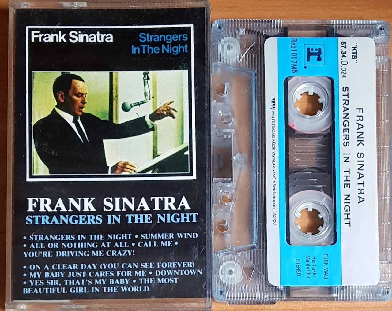 FRANK SINATRA - STRANGERS IN THE NIGHT (1987) MMY KASET 2.EL