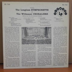THE LONGINES SYMPHONETTE - THE WITTNAUER CHORALIERS - LP 2.EL PLAK