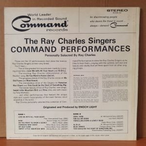 THE RAY CHARLES SINGERS - COMMAND PERFORMANCES (1964) - LP 2.EL PLAK