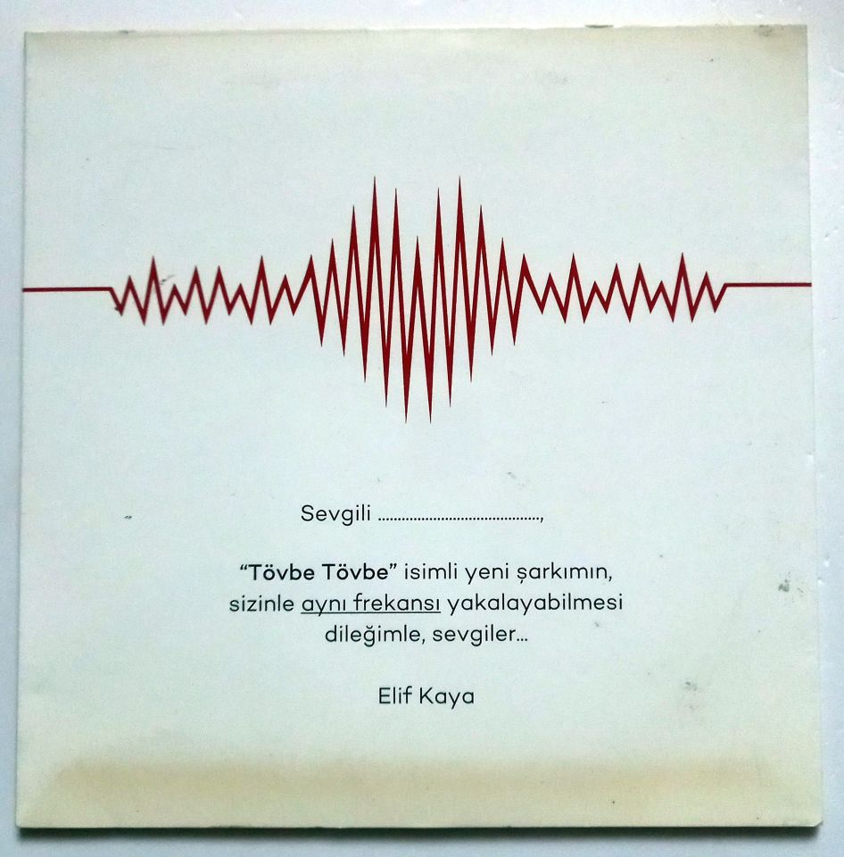 ELİF KAYA / TÖVBE TÖVBE - CDR PROMO SINGLE 2.EL