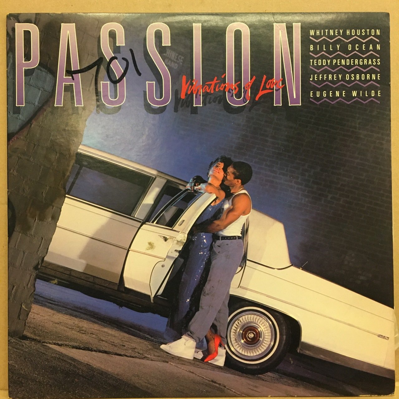 PASSION VIBRATIONS OF LOVE WHITNEY HOUSTON BILLY OCEAN JEFFREY OSBORNE.. 1984 2.EL PLAK