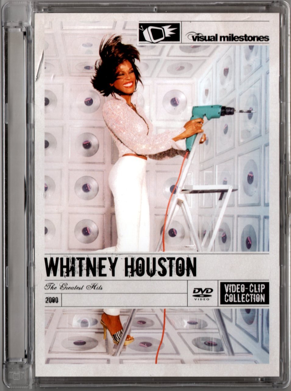 WHITNEY HOUSTON - THE GREATEST HITS (2000) - JEWEL CASE DVD 2.EL