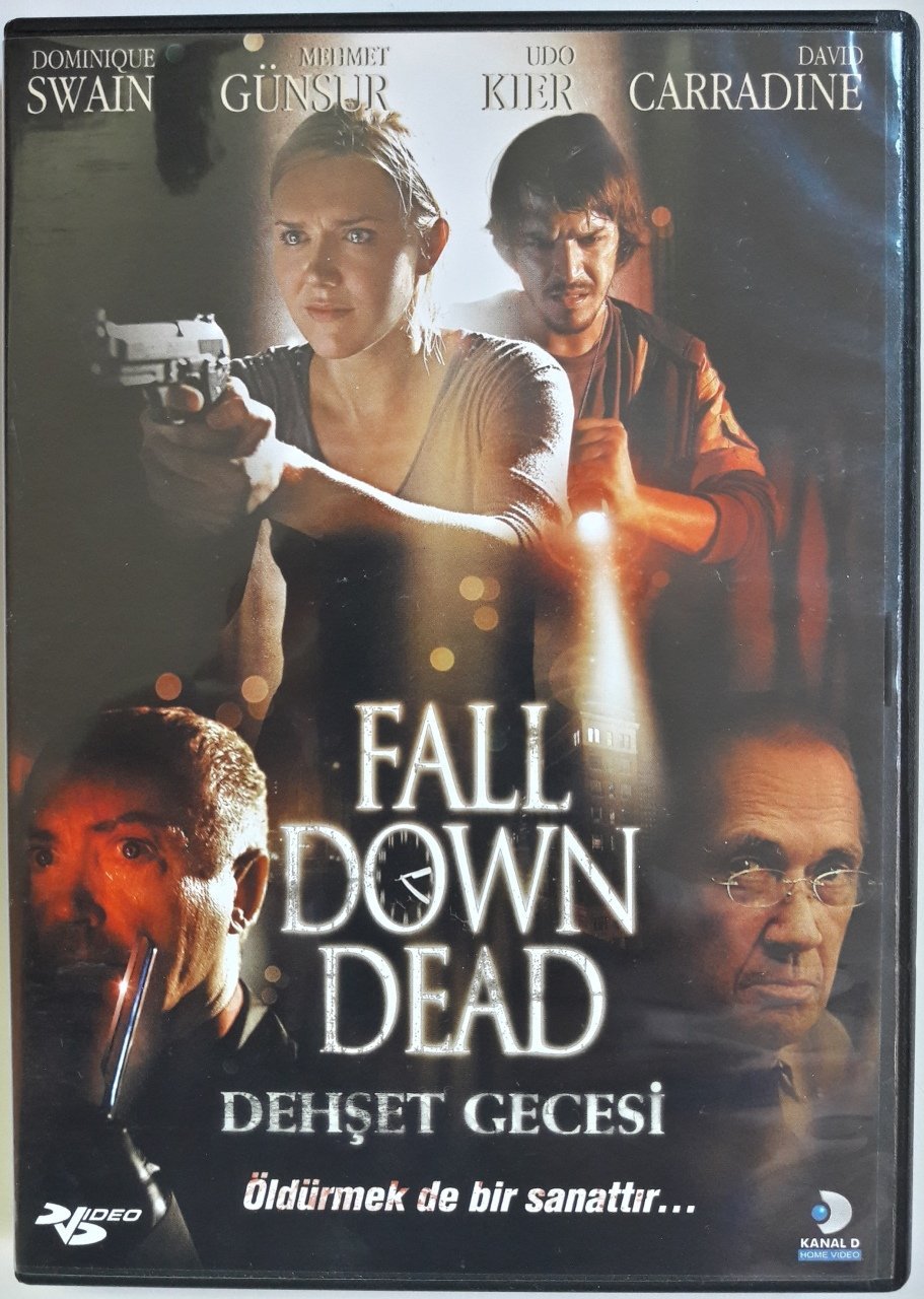 FALL DOWN DEAD - DEHŞET GECESİ - DOMINIQUE SWAIN - MEHMET GÜNSÜR - DVD 2.EL