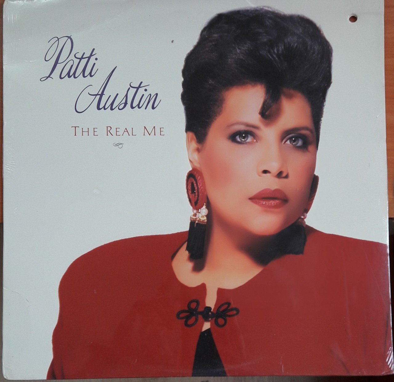 PATTI AUSTIN - THE REAL ME (1988) - DÖNEM BASKISI PLAK SIFIR