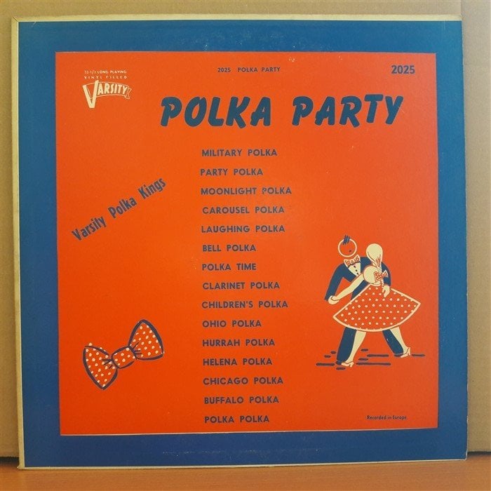 POLKA PARTY - VARSITY POLKA KINGS (1952) - LP 2.EL PLAK