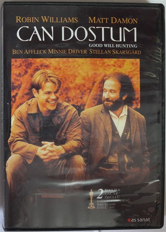 CAN DOSTUM - GOOD WILL HUNTING - ROBIN WILLIAMS - MATT DAMON - GUS VAN SANT - DVD 2.EL