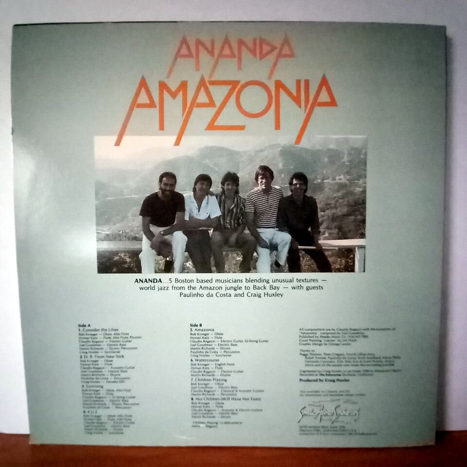 ANANDA – AMAZONIA (1985) - LP 2.EL PLAK