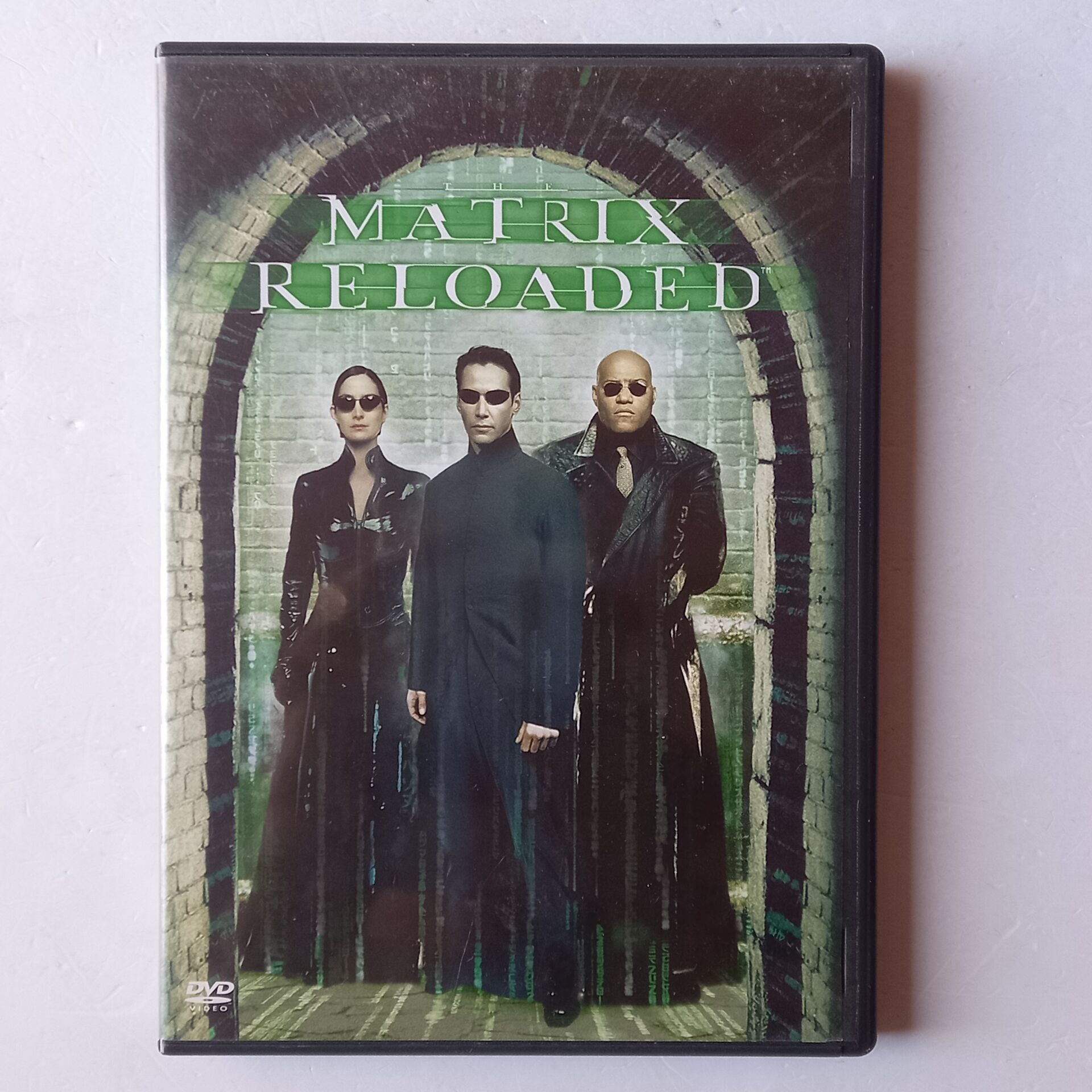 MATRIX RELOADED - KEANU REEVES, LAURENCE FISHBURNE, CARRIE ANNE MOSS - 2DVD 2.EL