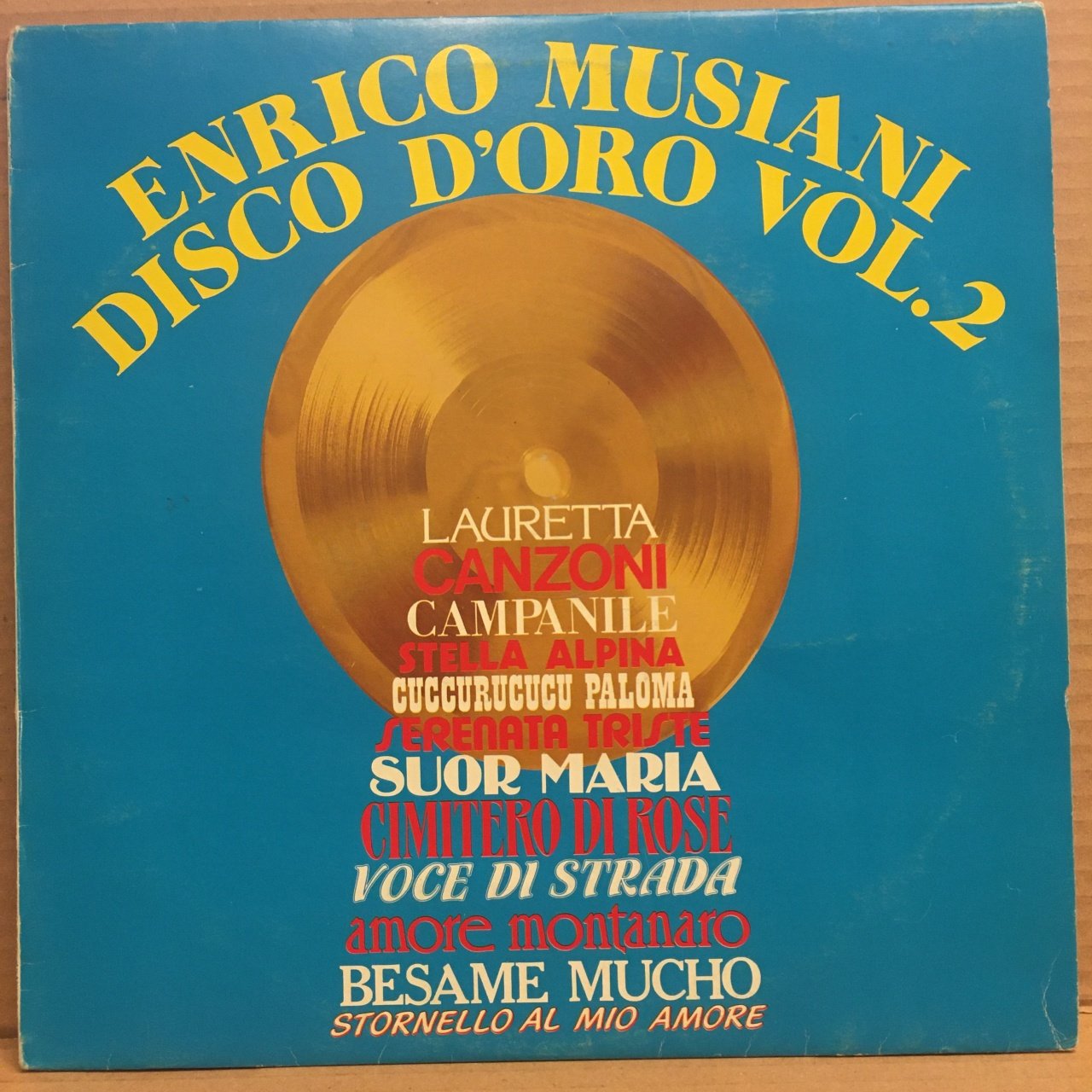 ENRICO MUSIANI - DISCO D'ORO VOL.2 (1983) 2.EL PLAK