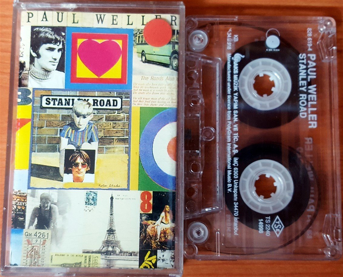 PAUL WELLER - STANLEY ROAD (1995) RAKS CASSETTE MADE IN TURKEY ''USED''
