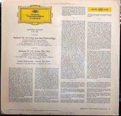 HAYDN: SYMPHONIES NO.94 & 101, BERLINER PHILHARMONIKER, KARL RICHTER - PLAK 2.EL
