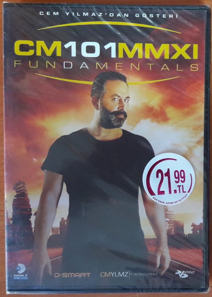 CEM YILMAZ - CM101MMXI FUNDAMENTALS - DVD AMBALAJINDA SIFIR