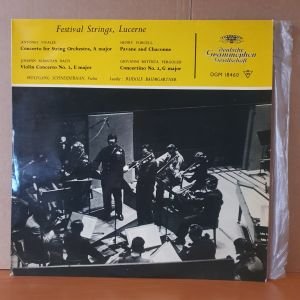 FESTIVAL STRINGS, LUCERNE / VIVALDI, BACH, PURCELL, PERGOLESI / WOLFGANG SCHNEIDERHAN, RUDOLF BAUMGARTNER - LP 2.EL PLAK
