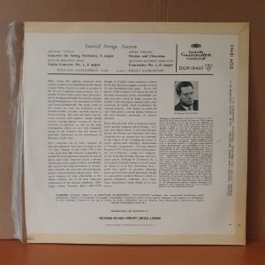 FESTIVAL STRINGS, LUCERNE / VIVALDI, BACH, PURCELL, PERGOLESI / WOLFGANG SCHNEIDERHAN, RUDOLF BAUMGARTNER - LP 2.EL PLAK