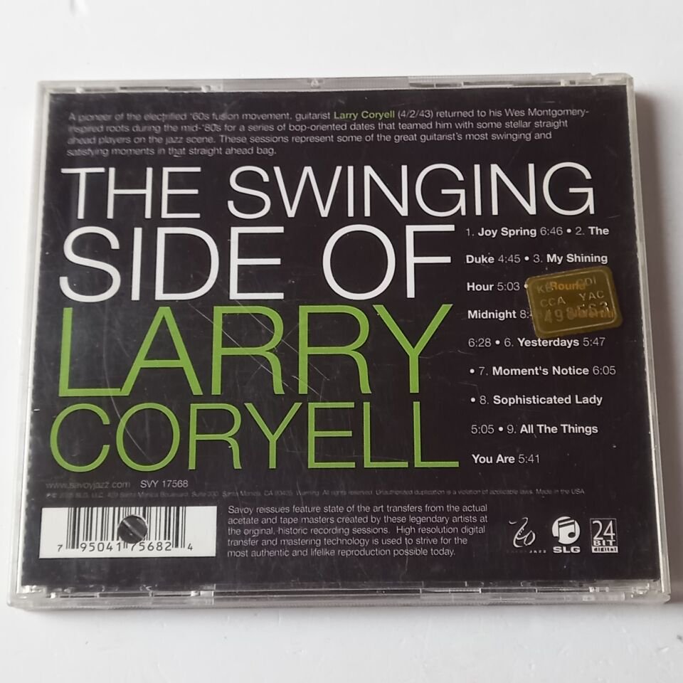 LARRY CORYELL – JOY SPRING / THE SWINGING SIDE OF LARRY CORYELL (2005)  - CD 2.EL