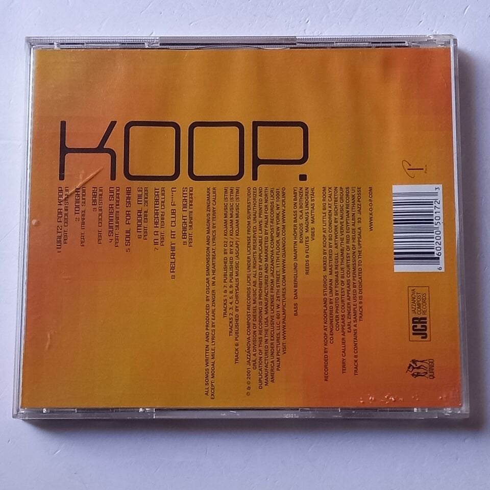 KOOP – WALTZ FOR KOOP (2002) - CD + DVD 2.EL