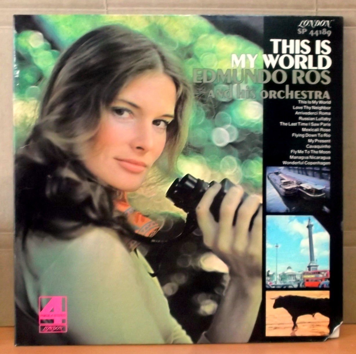 EDMUNDO ROS ORCHESTRA THIS IS MY WORLD LP 2.EL