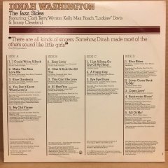DINAH WASHINGTON - THE JAZZ SIDES - 2LP 2.EL PLAK