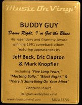 BUDDY GUY - DAMN RIGHT, I'VE GOT THE BLUES (1991) - PLAK SIFIR MUSIC ON VINYL