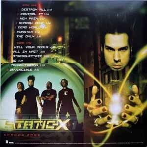 STATIC-X – SHADOW ZONE (2003) - LP 2025 REMASTERED REISSUE LIMITED EDITION METALLIC GREEN & GOLD VINYL SIFIR PLAK
