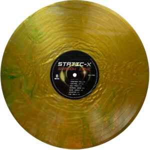 STATIC-X – SHADOW ZONE (2003) - LP 2025 REMASTERED REISSUE LIMITED EDITION METALLIC GREEN & GOLD VINYL SIFIR PLAK