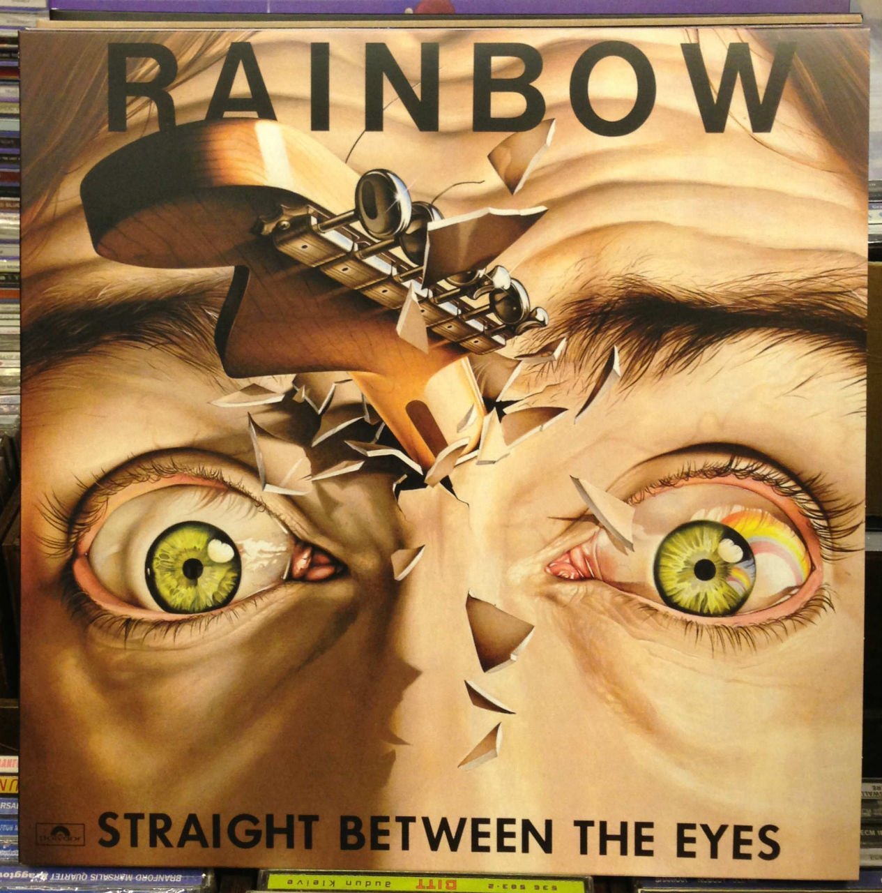 RAINBOW - STRAIGHT BETWEEN THE EYES LP SIFIR