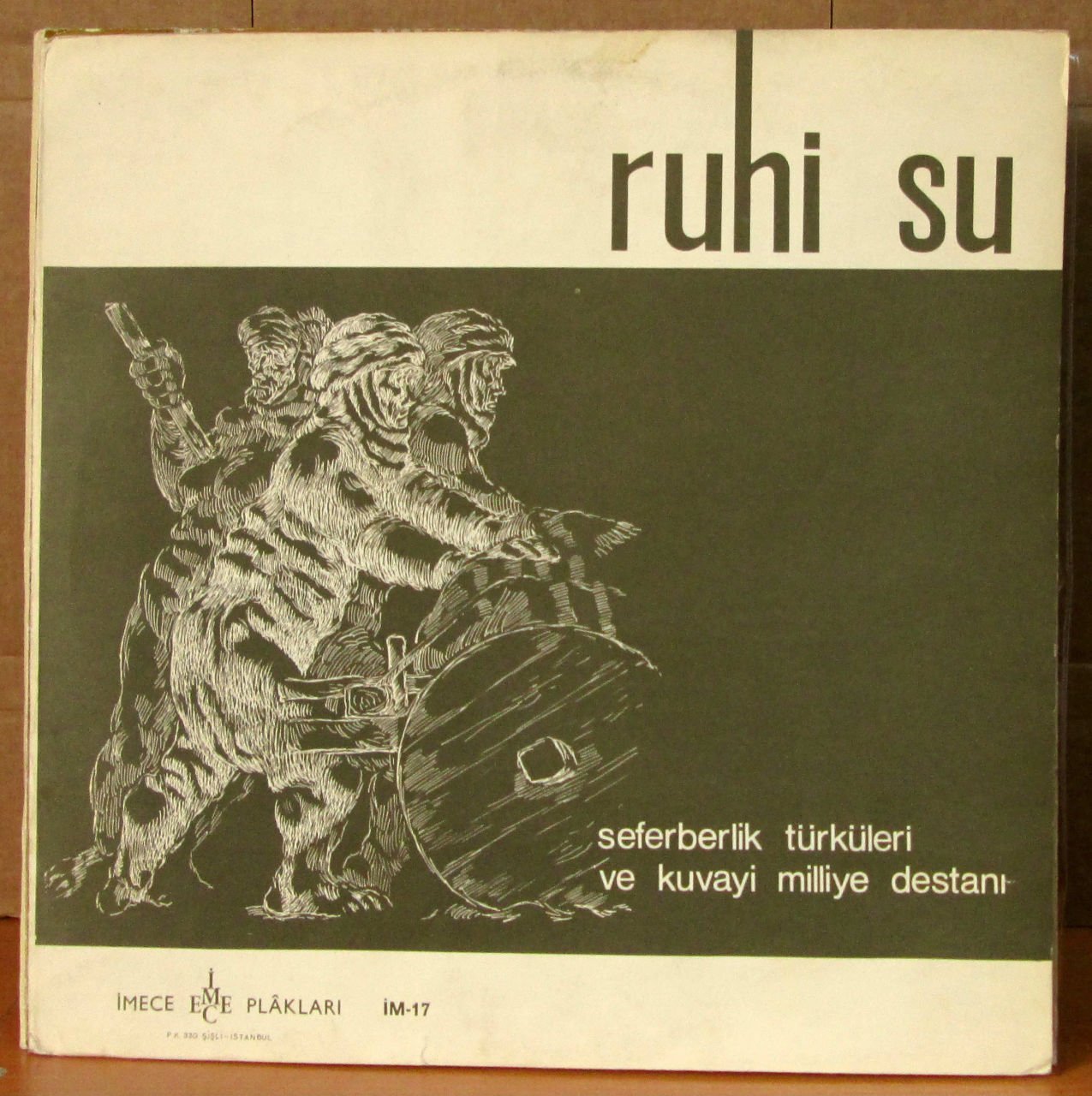 RUHİ SU - SEFERBERLİK TÜRKÜLERİ - LP 2.EL