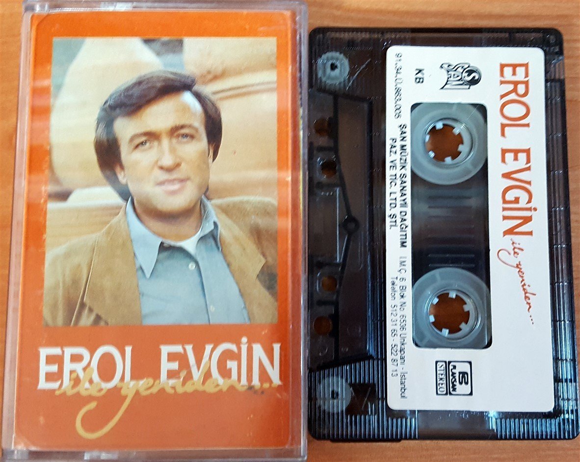EROL EVGİN - EROL EVGİN İLE YENİDEN KASET 2.EL