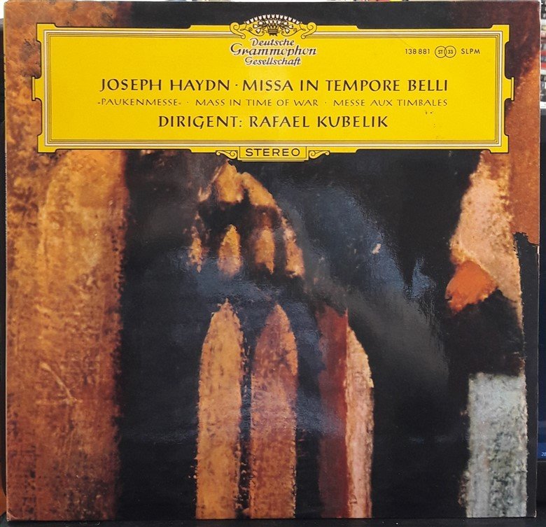 HAYDN: MISSA IN TEMPORE BELLI, RAFAEL KUBELIK - PLAK 2.EL