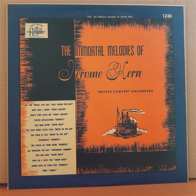 THE IMMORTAL MELODIES OF JEROME KERN - ROYALE DANCE ORCHESTRA - LP 2.EL PLAK