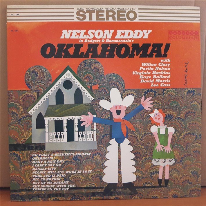 NELSON EDDY - OKLAHOMA! - LP 2.EL PLAK