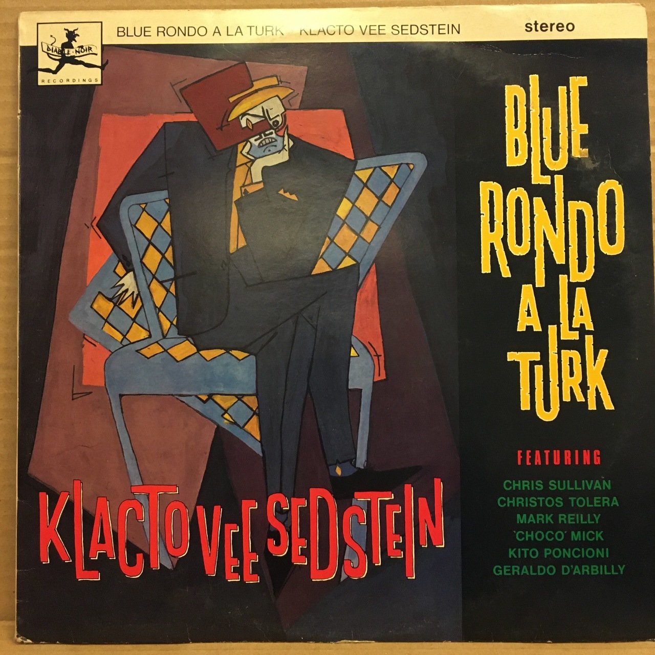 BLUE RONDO A LA TURK - KLACTO VEE SEDSTEIN (1982) 12'' MAXISINGLE