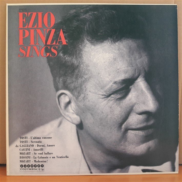 EZIO PINZA - SINGS - LP 2.EL PLAK