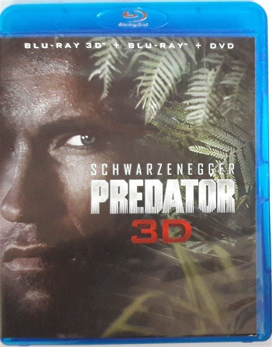PREDATOR - ARNOLD SCHWARZENEGGER - 3D+BLU-RAY+DVD 2.EL TR ALTYAZI YOKTUR